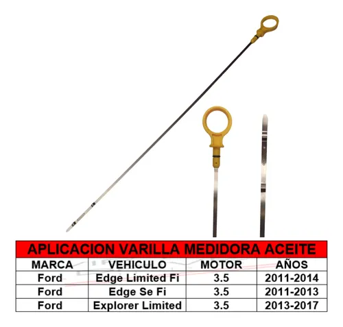Varilla Medidora Aceite Para Ford Edge 3.5 Explorer 3.5