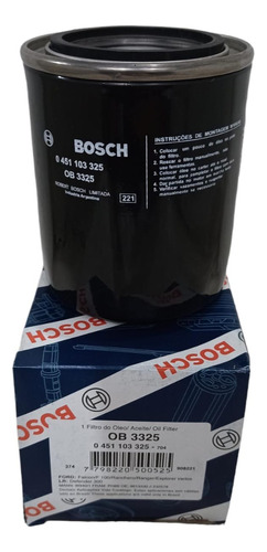 Filtro De Aceite Bosch Ford F-100 6 Cilindros 3.6 