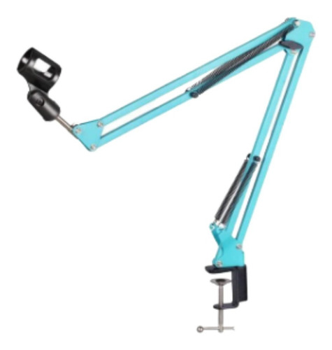 Imagen 2 de 2 de Soporte Brazo Atril Metalico Micrófono Ajustable Colores Rr