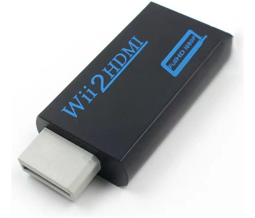 Conversor Adaptador Nintendo Wii Hdmi Audio 3.5mm Y Video