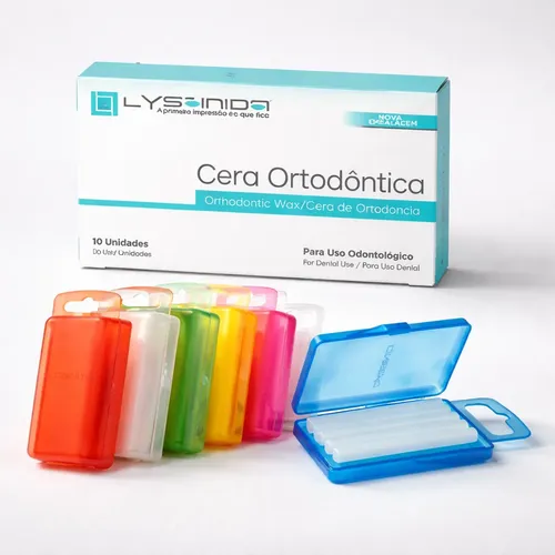 Cera Ortodontica Lysanda Natural 10 Unidades Proteção | MercadoLivre