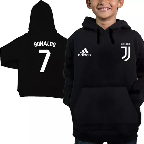 Moletom Capuz Infantil Unissex Juventus Time Futebol Ronaldo | Mercado Livre