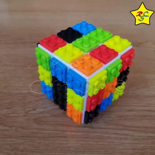 Cubo Rubik Fichas 3x3 Fanxin Original Speed Cube Armar