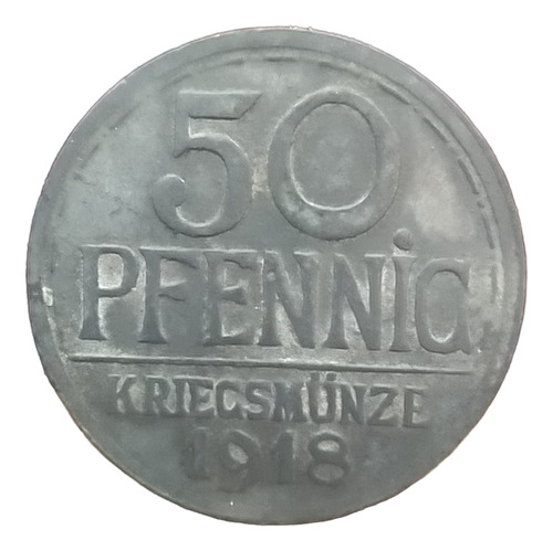 Antigua Moneda 50 Pfennigs Radolfzell 1918 Notgeld