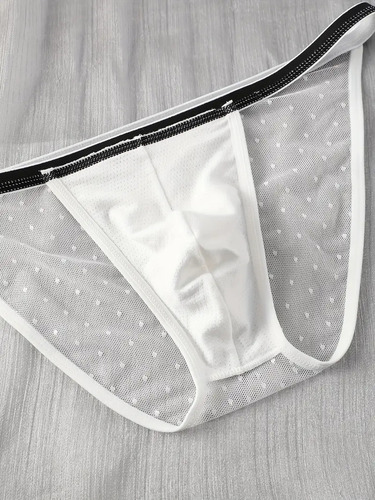 Trusa Semitransparente Para Hombre