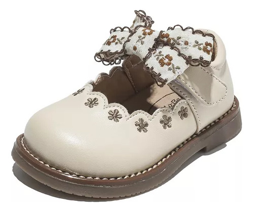 Zapatos Baby Princess Para Niñas Pastoral Bow Small