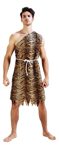 Cosplay Primitivo De Purim Leopard Savage Caveman Picapiedra