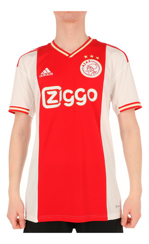 Camiseta adidas Local Ajax De Ámsterdam 22/23 Hombre Red