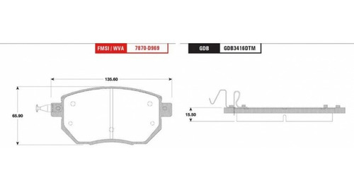 Imagen 2 de 5 de Balatas Ceramicas Del Nissan Maxima 2004-2008 Trw