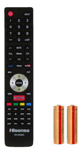 Control Remoto Hisense Smart Tv Original En-33926a Puebla