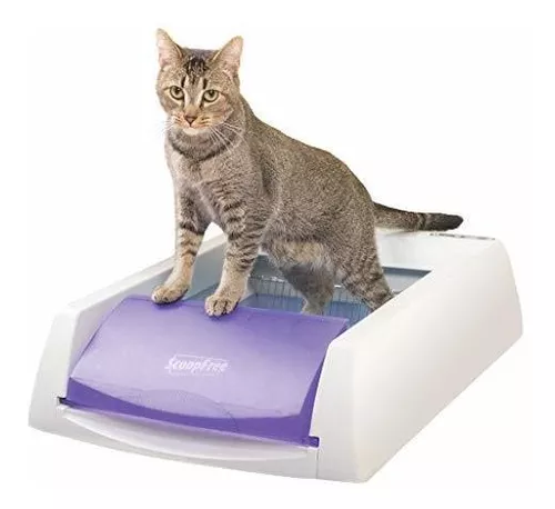 Petsafe arenero automático blanco para gatos