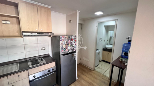 Departamento En Venta De 1 Dorm. En Santiago