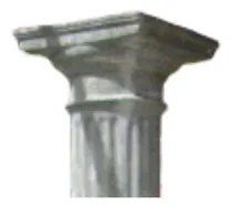 Comprar Columna Cemento Dórica Altura 2.45