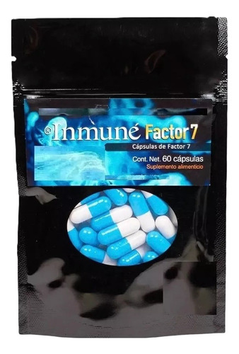 Inmune Factor 7 (leucocitos Hidrolizados) 60 Caps (5pzas) Sabor Sin Sabor