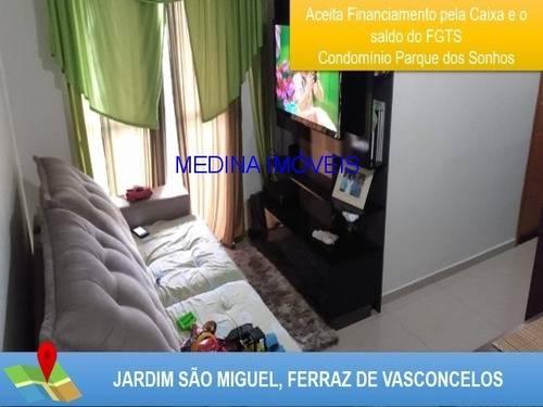 Imagem 1 de 17 de Apartamento À Venda No Parque Dos Sonhos - Ap00272 - 69005385