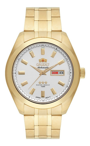 Relógio Orient Masculino Automático 469gp075 G1kx Dourado