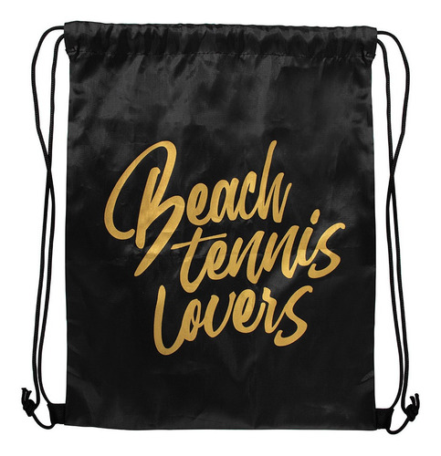 Capa Para Raquete Beach Tennis Alma Genius - Simple Preta