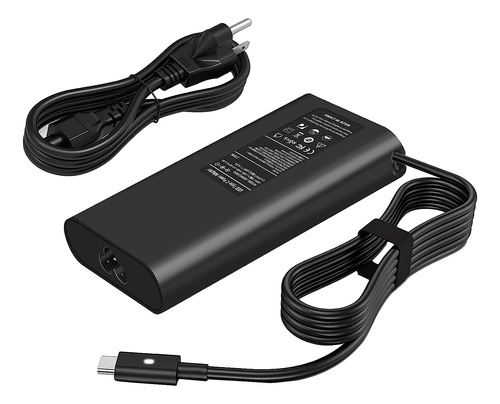 Cargador De Portatil Dell De 130 W Usb C De Repuesto Para De