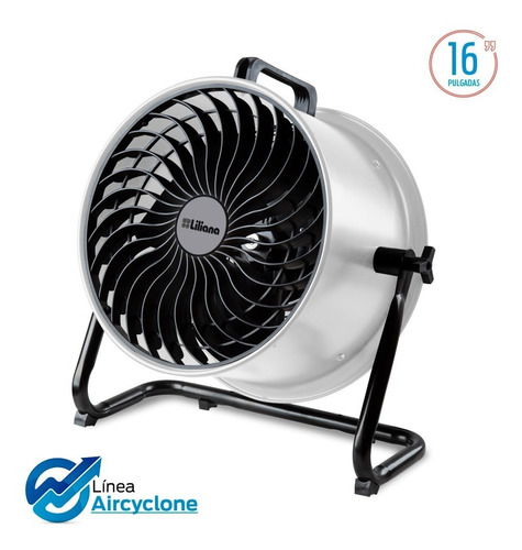 Turbo Ventilador Industrial Liliana Vthd16g Gris 200w 3 En 1