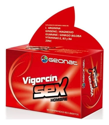 Vigorcin Sex Hombre X 60 Comp Energizante Geonat
