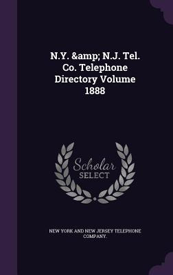 Libro N.y. & N.j. Tel. Co. Telephone Directory Volume 188...