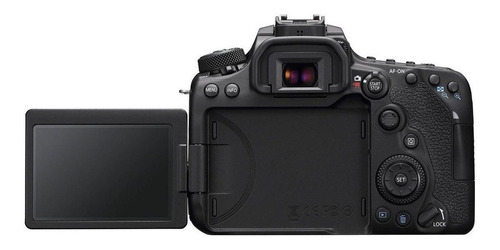 Canon EOS 90D DSLR cor preto