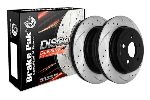 Disco De Freno Brakepak Jeep Limited V6 3.6 - Precio X Par