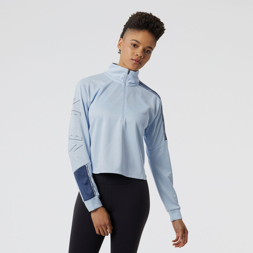 Buzo New Balance Mujer - Accelerate Pacer Half Zip Wt23226