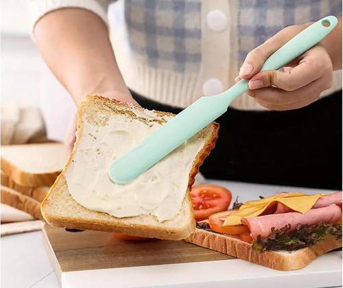 1 Espátula De Silicona Para Frasco, Resistente Al Calor, Esp