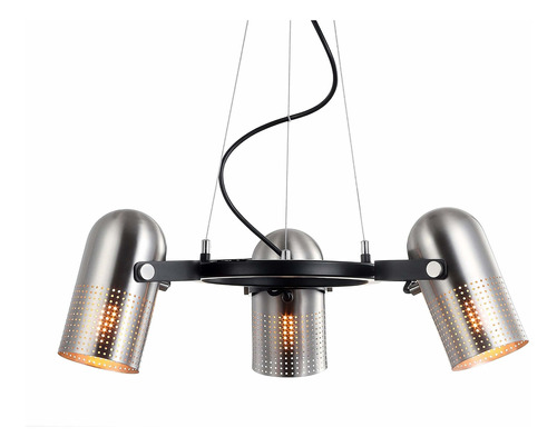 Candelabro Led Metal Ajustable 22  3 Luz Para Comedor Cocina