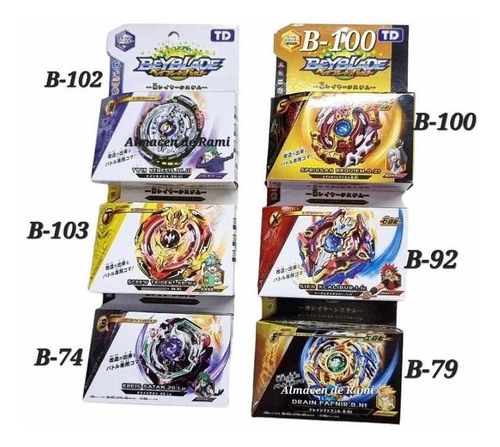 Imagen 2 de 7 de Combo X2 Trompos Beyblades A Eleccion + Estadio Grande.