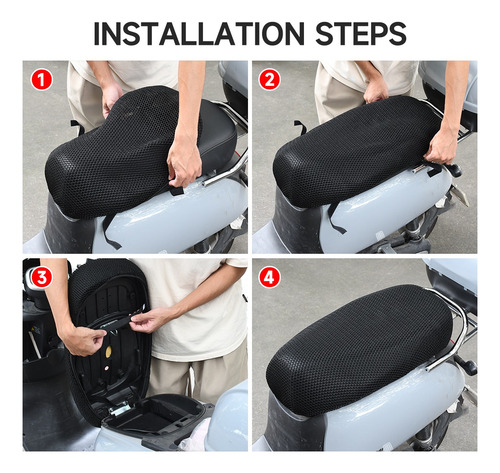 Funda De Asiento Universal Para Motocicleta, Funda De Asient