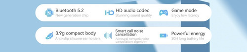 Auriculares Inalambricos Haylou Gt1 2022 Bluetooth 5.2 Negro