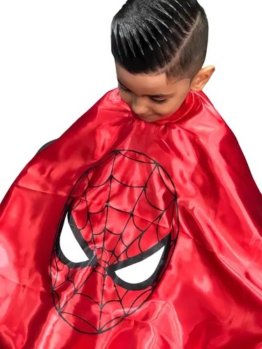 Gorra de peluquero Captain America Spider-Man para niños