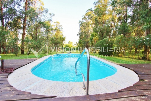 Imagen 30 de 30 de Chacra De 15 Hás Con El Confort De Hermosa Casa Reciclada, Barbacoa Y Piscina Climatizada.