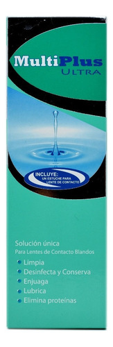 Solución Para Lentes De Contacto Multiplus Ultra 360ml