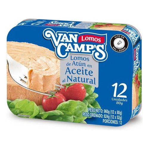 Atun Van Camps 12 Unids / 80 Gr - g a $59