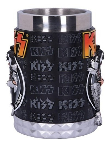 Jarro Kiss Paul Stanley Gene Simmons 100% Original