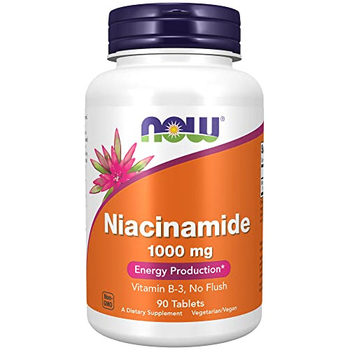 Ahora Suplementos, Niacinamida (vitamin B-3) 1000 Mg, Zl5ss