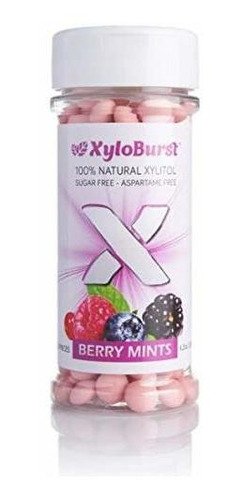 Mentas Xyloburst Sugar Free 100% Xilitol Sweetened Mints Bre