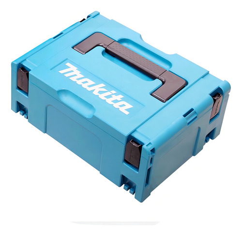 Combo Furadeira Impact Dhp453 + Paraf Dtd152 + Maleta Makita Cor Azul-turquesa