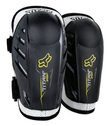Fox Racing Titan Sport - Coderas Para Motocross, Unisex, Par