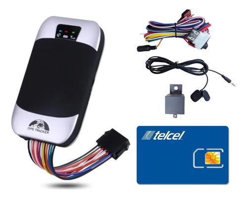 Gps Tracker Tk303f 10años Plataforma Chip Configurado Falcon