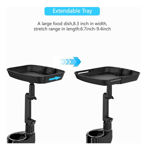 Estante De Comida Para Mesa Y Bebidas Para Coche