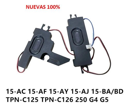 Bocinas Hp 15-ac, 15af  255 G4 15-ay006la  N/p: 813965-001