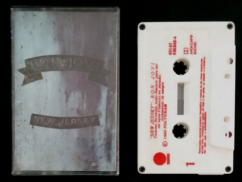 Bon Jovi- New Jersey- 1988- Casette- Vertigo
