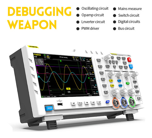 Osciloscopio Digital 2 En 1 Con Generador De Señal
