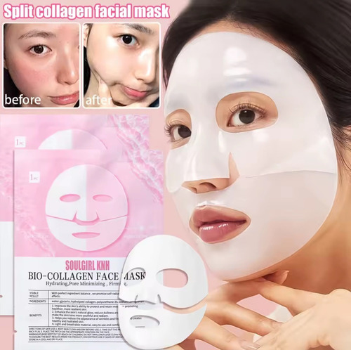 Mascarilla Facial Colágeno Soulgirl Knh 30g Todo Tipo De Piel