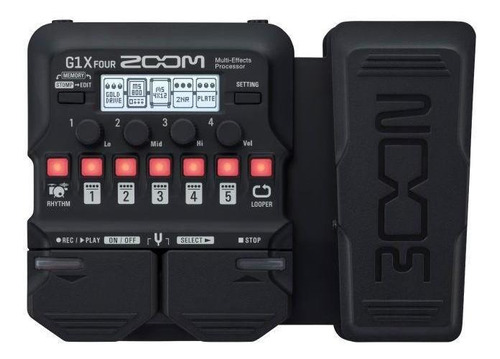 Pedalera Multiefecto Zoom G1x Four