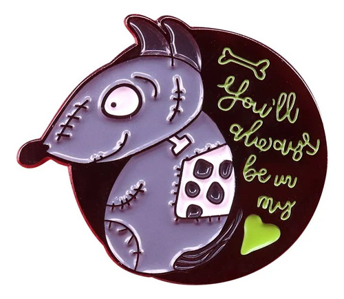 2 Pin Sparkie Frankenweenie Tim Burton Homenaje Broche 